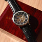 Father's Day Gift From Wife-Men's Openwork Watch-You Mean the World to Me-Love