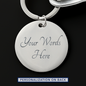 Father's Day Gift From Wife - Engraved Screwdriver Keychain - Trucker Husband