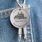 Father's Day Gift From Wife - Engraved Screwdriver Keychain - Trucker Husband