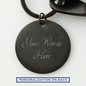 Father's Day Gift From Wife - Engraved Screwdriver Keychain - Trucker Husband