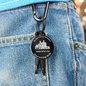 Father's Day Gift From Wife - Engraved Screwdriver Keychain - Trucker Husband