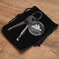 Father's Day Gift From Wife - Engraved Screwdriver Keychain - Trucker Husband
