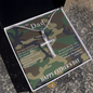 Fathers Day Gift From Daughter Engraving Camo - Sentimental Dad Gift from Daughter, Dad Birthday Gift from Daughter,
