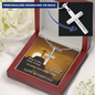 Mother's Day Gift-Lips of a Child-Sunset Cross-Christian Cross Necklace