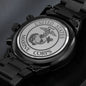 US Marines Black Chronograph Watch