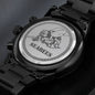 SeaBees Black Chronograph Watch