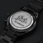SeaBees Black Chronograph Watch