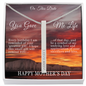 Mother's Day Gift-Greatest Gift-Sunset-Roman Numeral Necklace