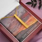 Mother's Day Gift-Greatest Gift-Sunset-Roman Numeral Necklace