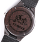 Engraved Wooden Watch - SEABEES Man's Watch