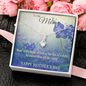 Mother's Day Gift-Lips of a Child-Blue Orchids-ALLURING BEAUTY Necklace