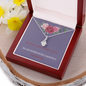 Moms Day Gift From Daughter-Love is Forever Necklace