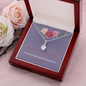 Moms Day Gift From Daughter-Love is Forever Necklace