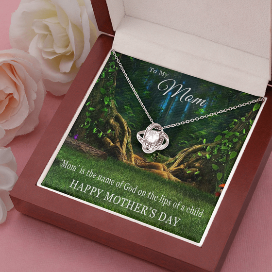Mother's Day Gift for Mom-Lips of a Child LoveKnot