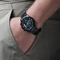 Caduceus Medical Symbol Black Chronograph Watch
