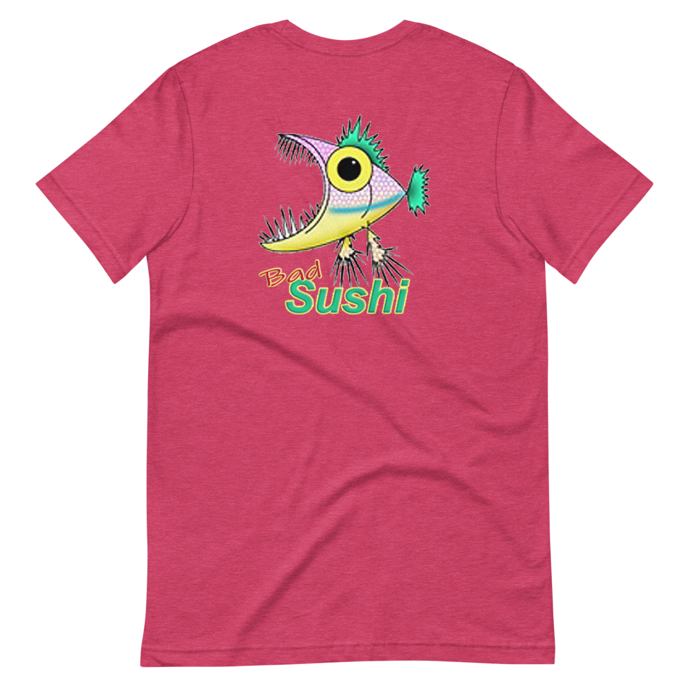 Bad Sushi - Back Only T-Shirt