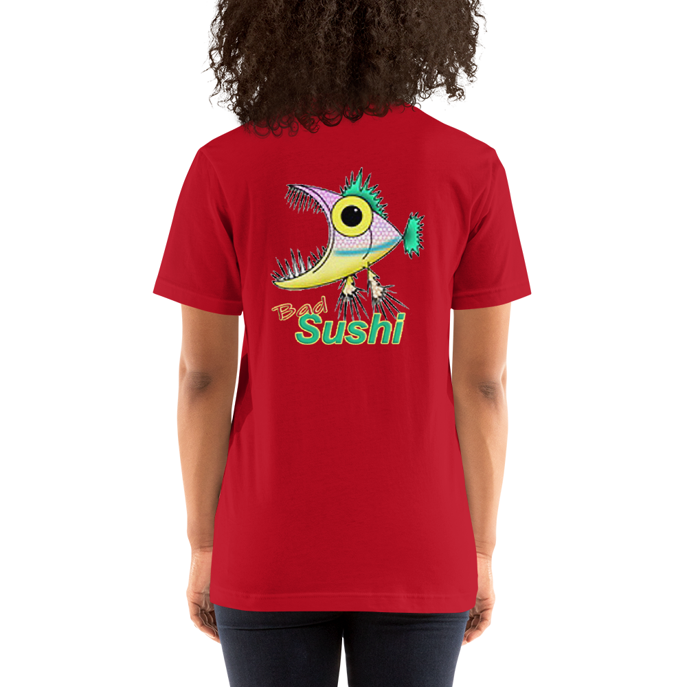 Bad Sushi - Back Only T-Shirt