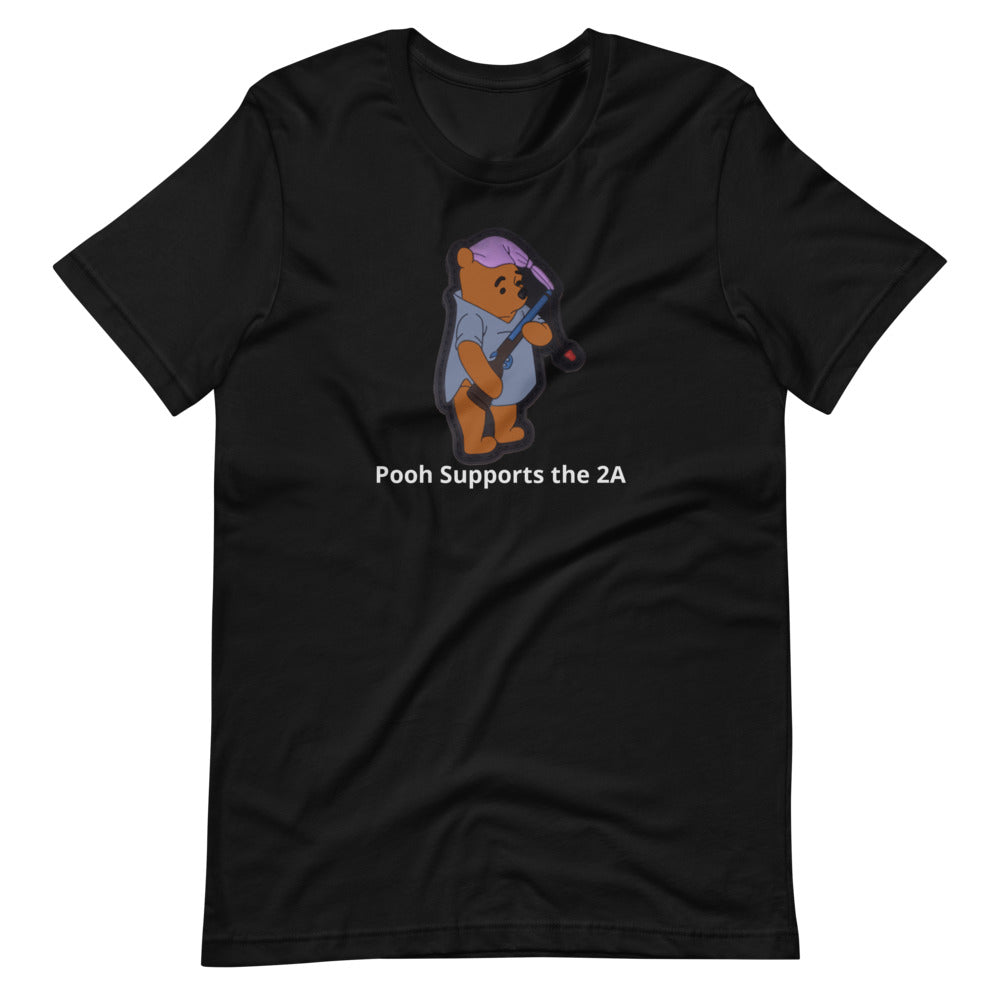 Pooh Supports the 2A  Dark T-Shirt