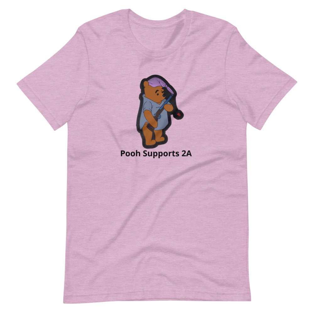 Pooh Supports 2A -Light T-Shirt