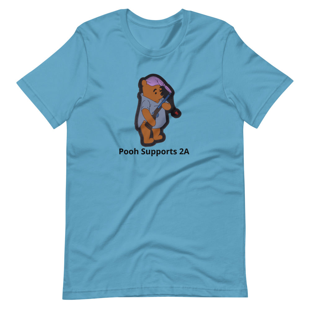 Pooh Supports 2A -Light T-Shirt